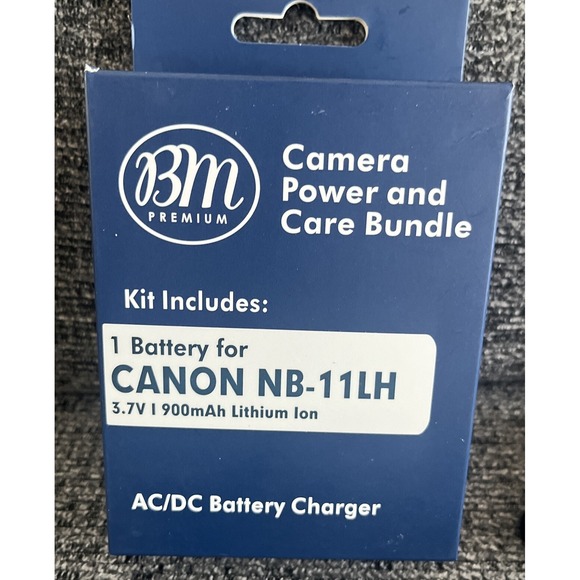 NB-11LH Battery + Charger Kit Fits Canon Elph 130 Elph 135 Elph 140 Elph 150 NEW - Picture 5 of 6
